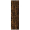 Stella Homewares Wardrobe Smoked Oak 80x52x180 cm Engineered Wood