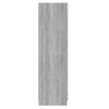 Stella Homewares Wardrobe Grey Sonoma 80x52x180 cm Engineered Wood