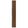 Stella Homewares Book Cabinet Brown Oak 67x24x161 cm Engineered Wood