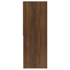 Stella Homewares Book Cabinet Brown Oak 67x24x161 cm Engineered Wood