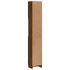 Stella Homewares Bathroom Cabinet Brown Oak 32x25.5x190 cm Engineered Wood