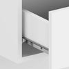 Stella Homewares Wall-mounted Bedside Cabinets 2 pcs White