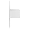 Stella Homewares Wall-mounted Bedside Cabinets 2 pcs High Gloss White