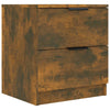 Stella Homewares Bedside Cabinets 2 pcs Smoked Oak Engineered Wood