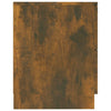Stella Homewares Bedside Cabinets 2 pcs Smoked Oak Engineered Wood