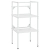 Stella Homewares Bathroom Washbasin Frame with Built-in Basin White Iron