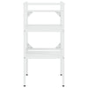 Stella Homewares Bathroom Washbasin Frame with Built-in Basin White Iron