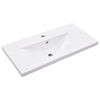 Stella Homewares Bathroom Washbasin Frame with Built-in Basin White Iron
