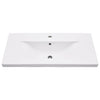 Stella Homewares Bathroom Washbasin Frame with Built-in Basin White Iron