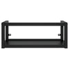 Stella Homewares Bathroom Washbasin Frame with Built-in Basin Black Iron