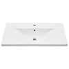 Stella Homewares Bathroom Washbasin Frame with Built-in Basin Black Iron