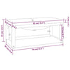 Stella Homewares Bathroom Washbasin Frame with Built-in Basin Black Iron