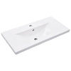 Stella Homewares Bathroom Washbasin Frame with Built-in Basin Black Iron