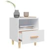 Stella Homewares Bedside Cabinets 2 pcs White 40x35x47 cm