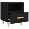 Stella Homewares Bedside Cabinets 2 pcs Black 40x35x47 cm
