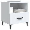 Stella Homewares Bedside Cabinets 2 pcs White Engineered Wood