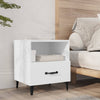 Stella Homewares Bedside Cabinets 2 pcs White Engineered Wood