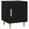 Stella Homewares Bedside Cabinets 2 pcs Black Engineered Wood
