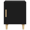 Stella Homewares Bedside Cabinets 2 pcs Black Engineered Wood