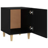 Stella Homewares Bedside Cabinets 2 pcs Black Engineered Wood