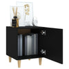 Stella Homewares Bedside Cabinets 2 pcs Black Engineered Wood