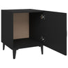 Stella Homewares Bedside Cabinets 2 pcs Black Engineered Wood