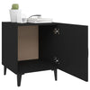 Stella Homewares Bedside Cabinets 2 pcs Black Engineered Wood