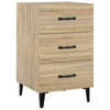 Stella Homewares Bedside Cabinet Sonoma Oak 40x40x66 cm Engineered Wood