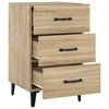 Stella Homewares Bedside Cabinet Sonoma Oak 40x40x66 cm Engineered Wood