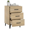 Stella Homewares Bedside Cabinet Sonoma Oak 40x40x66 cm Engineered Wood