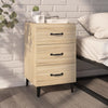 Stella Homewares Bedside Cabinet Sonoma Oak 40x40x66 cm Engineered Wood