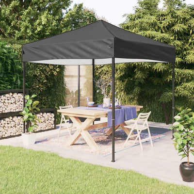 Stella Homewares Folding Party Tent Anthracite 2x2 m
