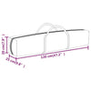 Stella Homewares Folding Party Tent with Sidewalls Anthracite 2x2 m