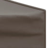 Stella Homewares Folding Party Tent with Sidewalls Taupe 2x2 m