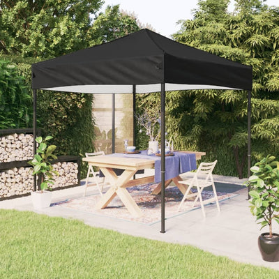 Stella Homewares Folding Party Tent Black 3x3 m