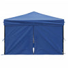 Stella Homewares Folding Party Tent with Sidewalls Blue 3x3 m