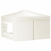 Stella Homewares Folding Party Tent with Sidewalls Cream 3x3 m