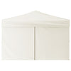 Stella Homewares Folding Party Tent with Sidewalls Cream 3x3 m