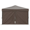 Stella Homewares Folding Party Tent with Sidewalls Taupe 3x3 m