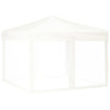 Stella Homewares Folding Party Tent with Sidewalls White 3x3 m