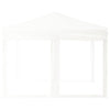 Stella Homewares Folding Party Tent with Sidewalls White 3x3 m