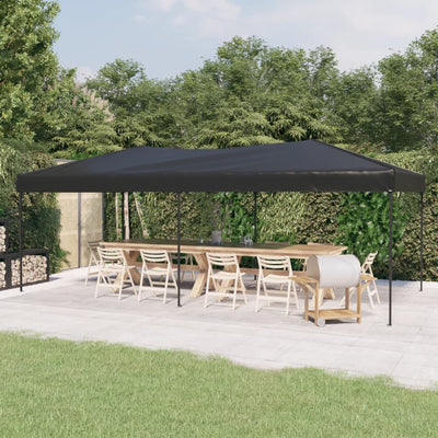 Stella Homewares Folding Party Tent Anthracite 3x6 m