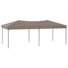 Stella Homewares Folding Party Tent Taupe 3x6 m