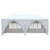 Stella Homewares Folding Party Tent with Sidewalls White 3x6 m