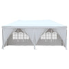 Stella Homewares Folding Party Tent with Sidewalls White 3x6 m