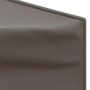 Stella Homewares Folding Party Tent with Sidewalls Taupe 3x6 m