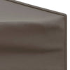 Stella Homewares Folding Party Tent with Sidewalls Taupe 3x6 m