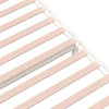 Stella Homewares Bed Frame without Mattress White Solid Wood 90x190 cm