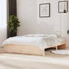 Stella Homewares Bed Frame without Mattress Solid Wood 135x190 cm