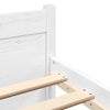 Stella Homewares Bed Frame without Mattress White Solid Wood 90x190 cm